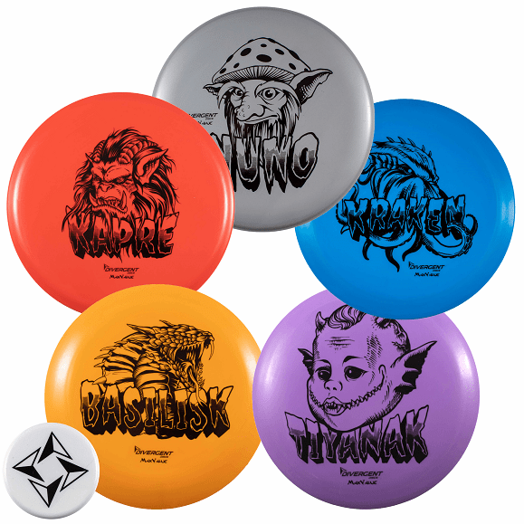 divergent monsters Divergent Discs Max Value 5-Disc Set