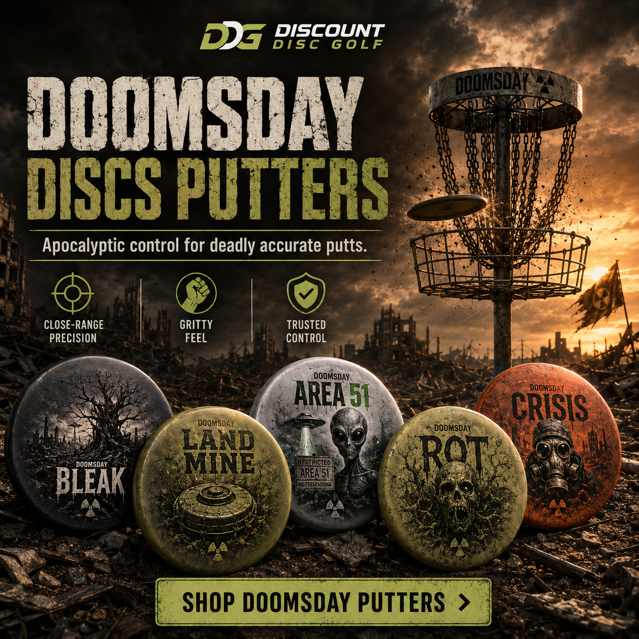 Shop DDG Doomsday Discs Putters