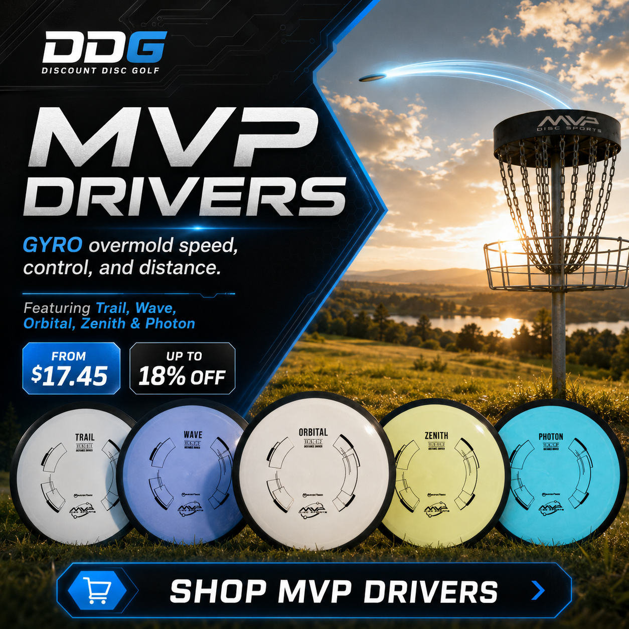 Shop DDG MVP Driver Discs