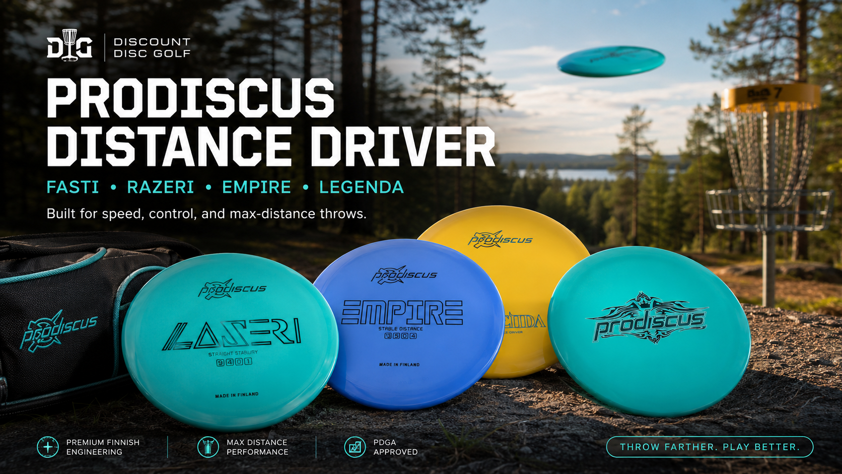 Shop DDG Prodiscus Distance Driver Discs