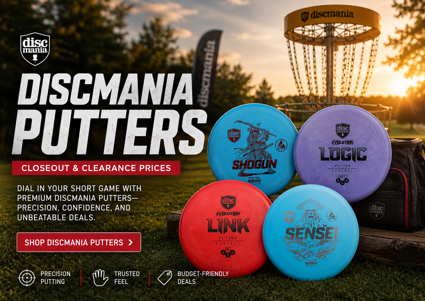 Shop DD Discmania Putter Discs