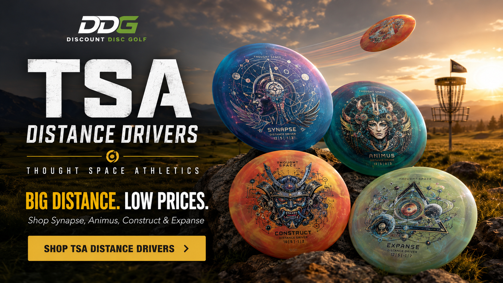 Shop DDG TSA Distance Driver Discs Golf
