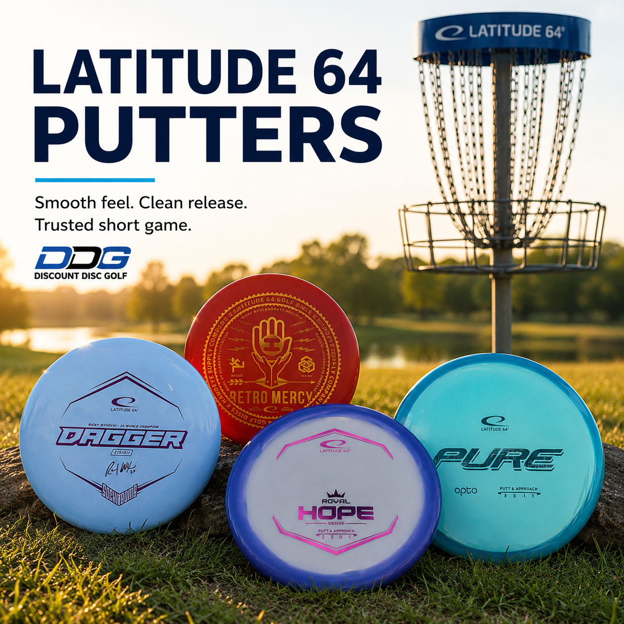 Shop DDG Latitude 64 Putter Discs