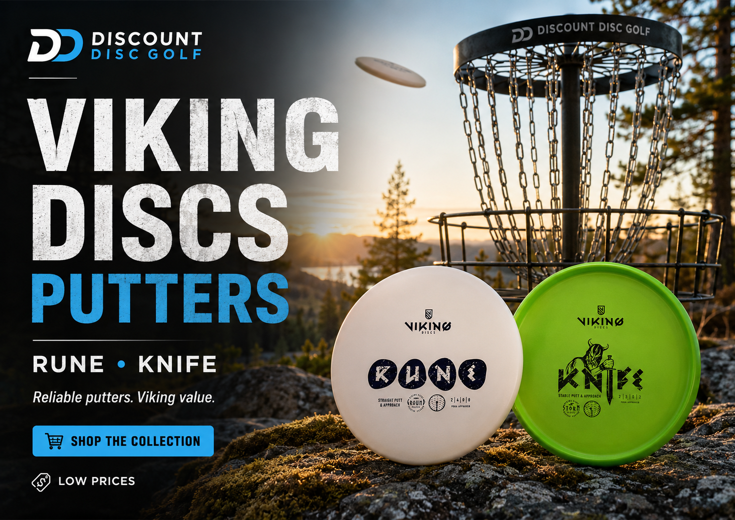 Shop DDG Viking Discs Putter Discs