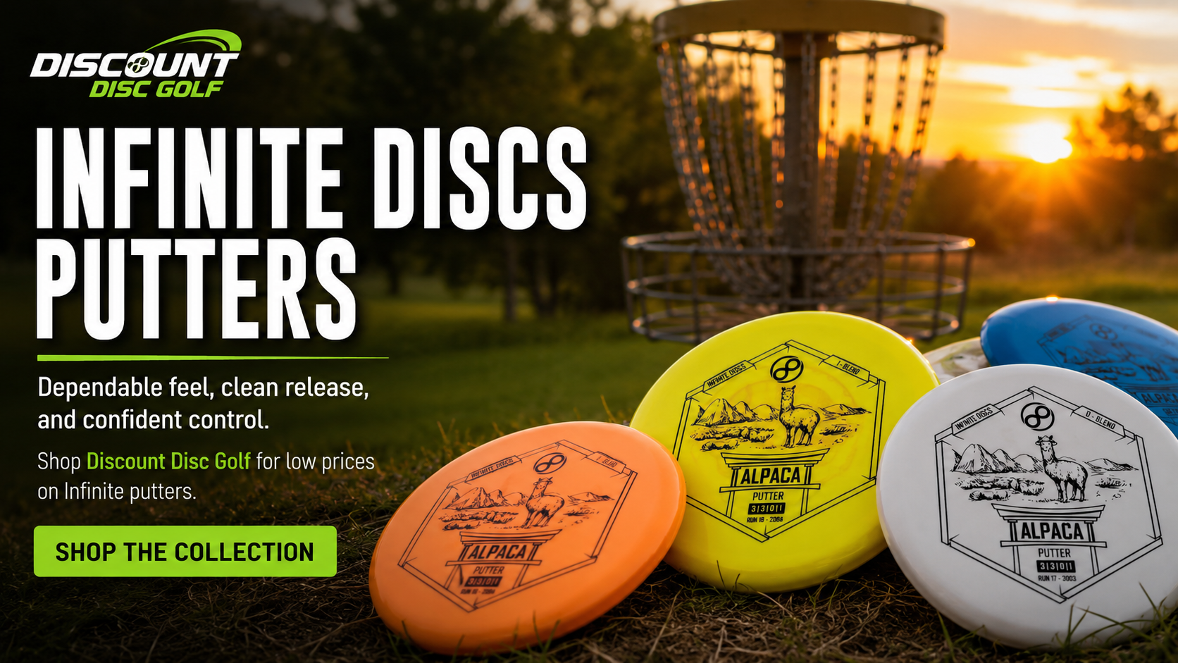 Shop DDG Infinite Discs Putter Discs