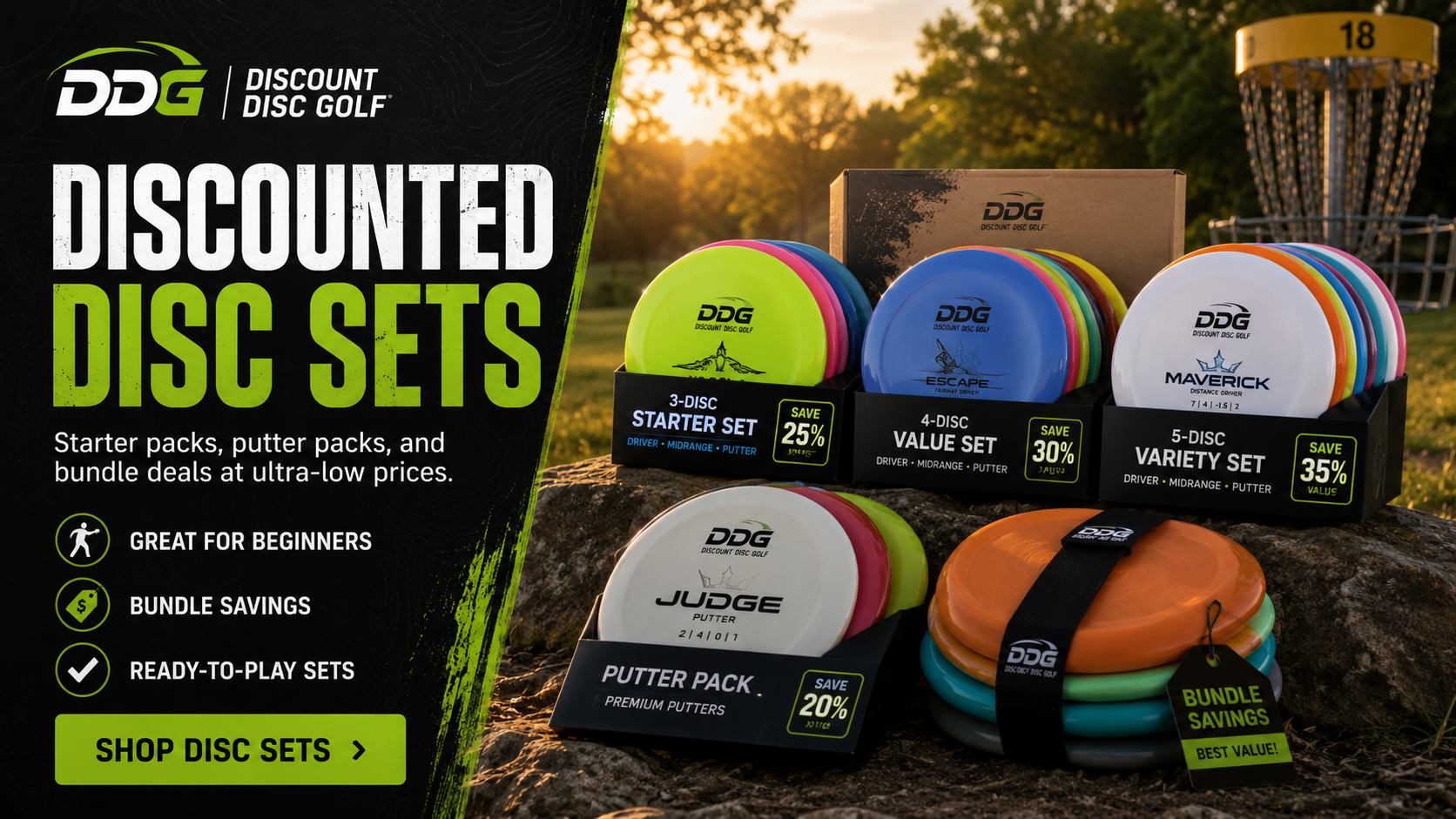 Shop DDG Discounted Disc Sets