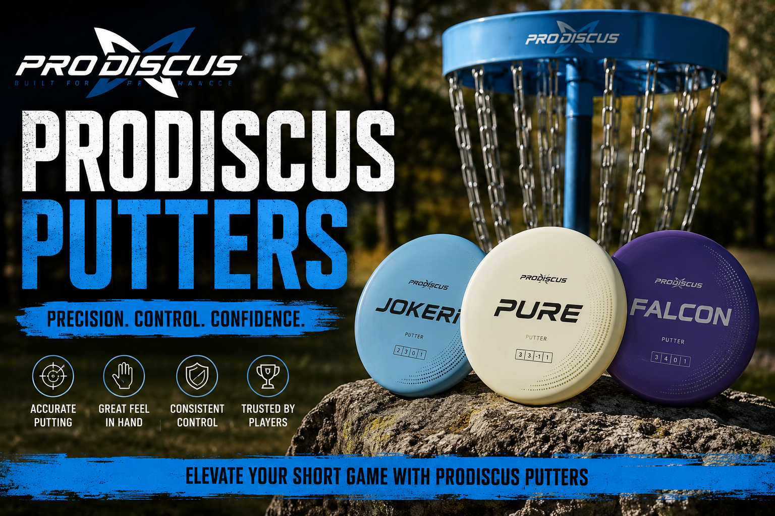 Shop DDG Prodiscus Putter Discs