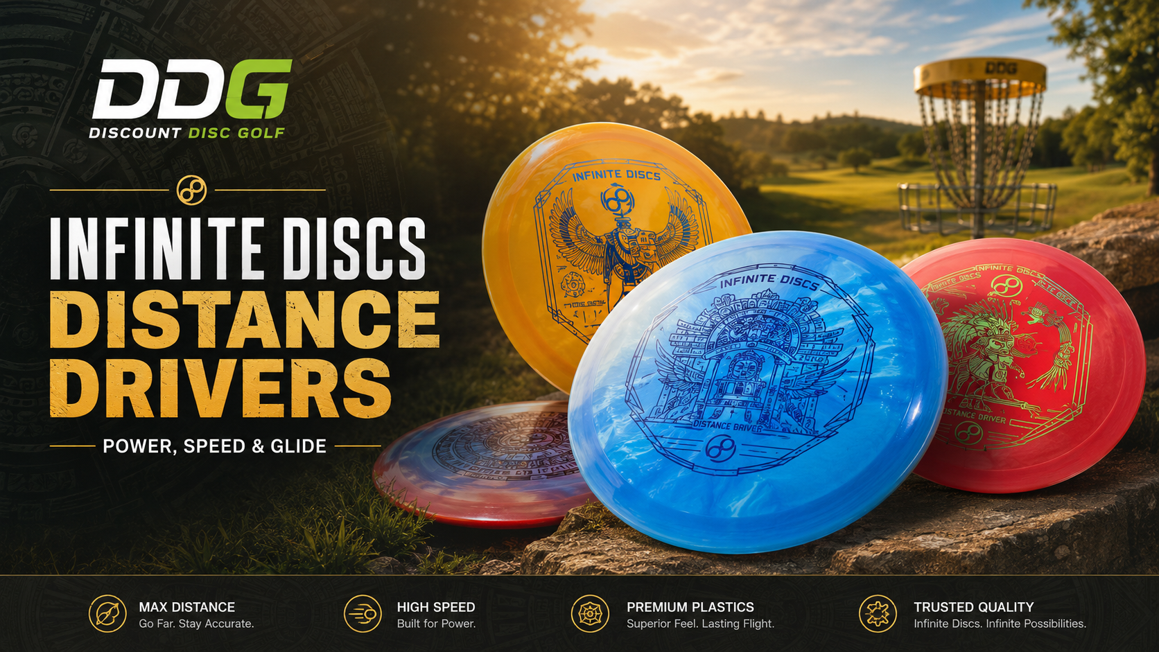 Shop DDG Infinite Discs Distance Drivers