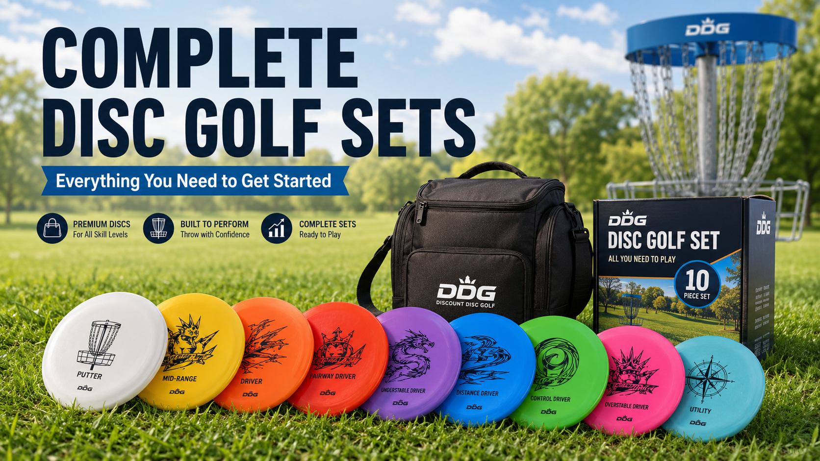 Shop DDG Complete Disc Golf Sets