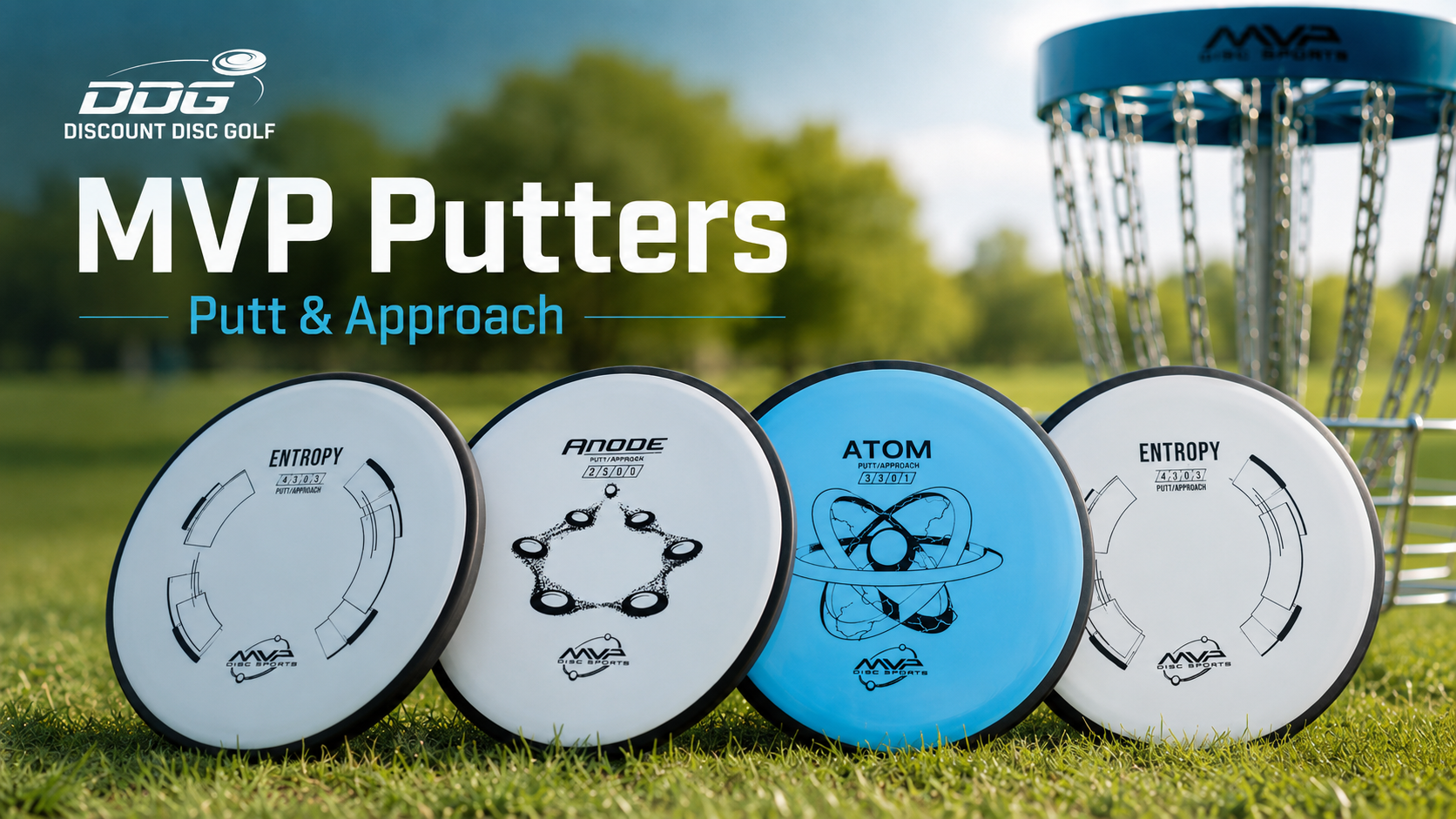 Shop DDG MVP Putter Discs