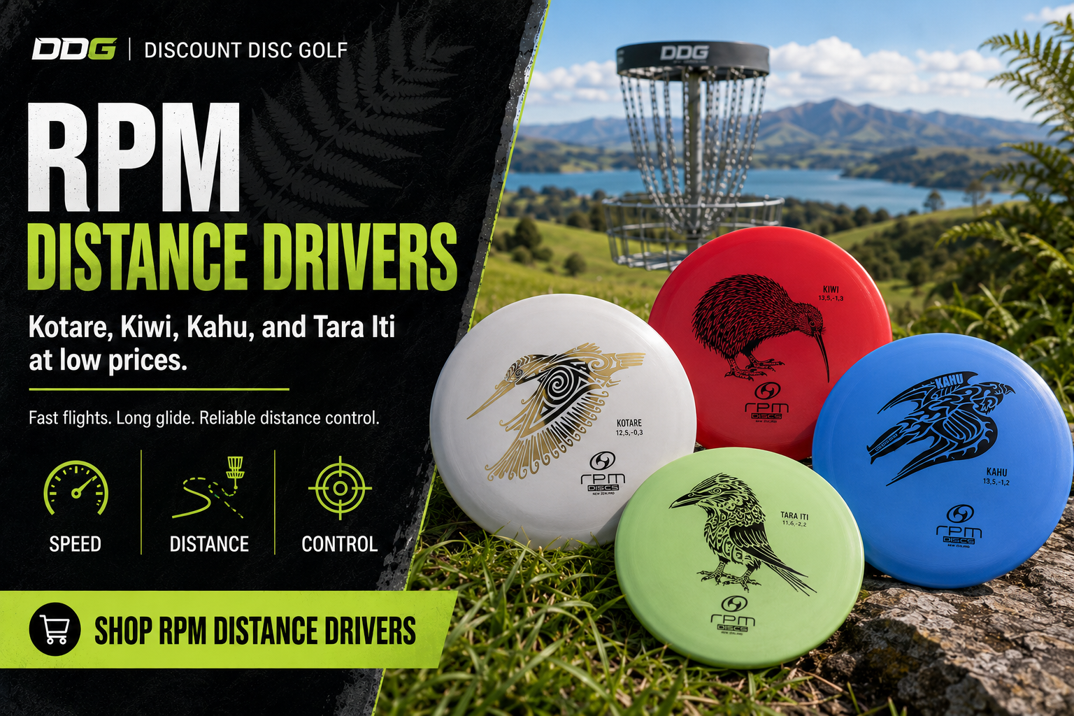 Shop RPM Distance Drivers Discs at DDG