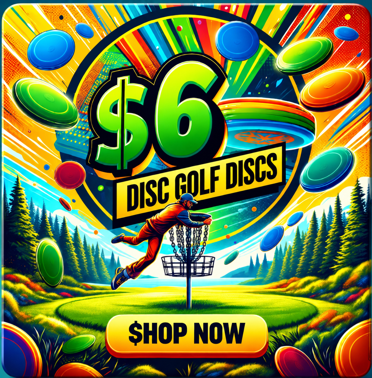 Cheap Disc Golf Discs - $6 or Less!