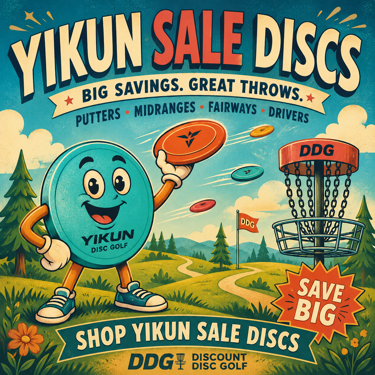 Ship DDG Yikun Sale Discs