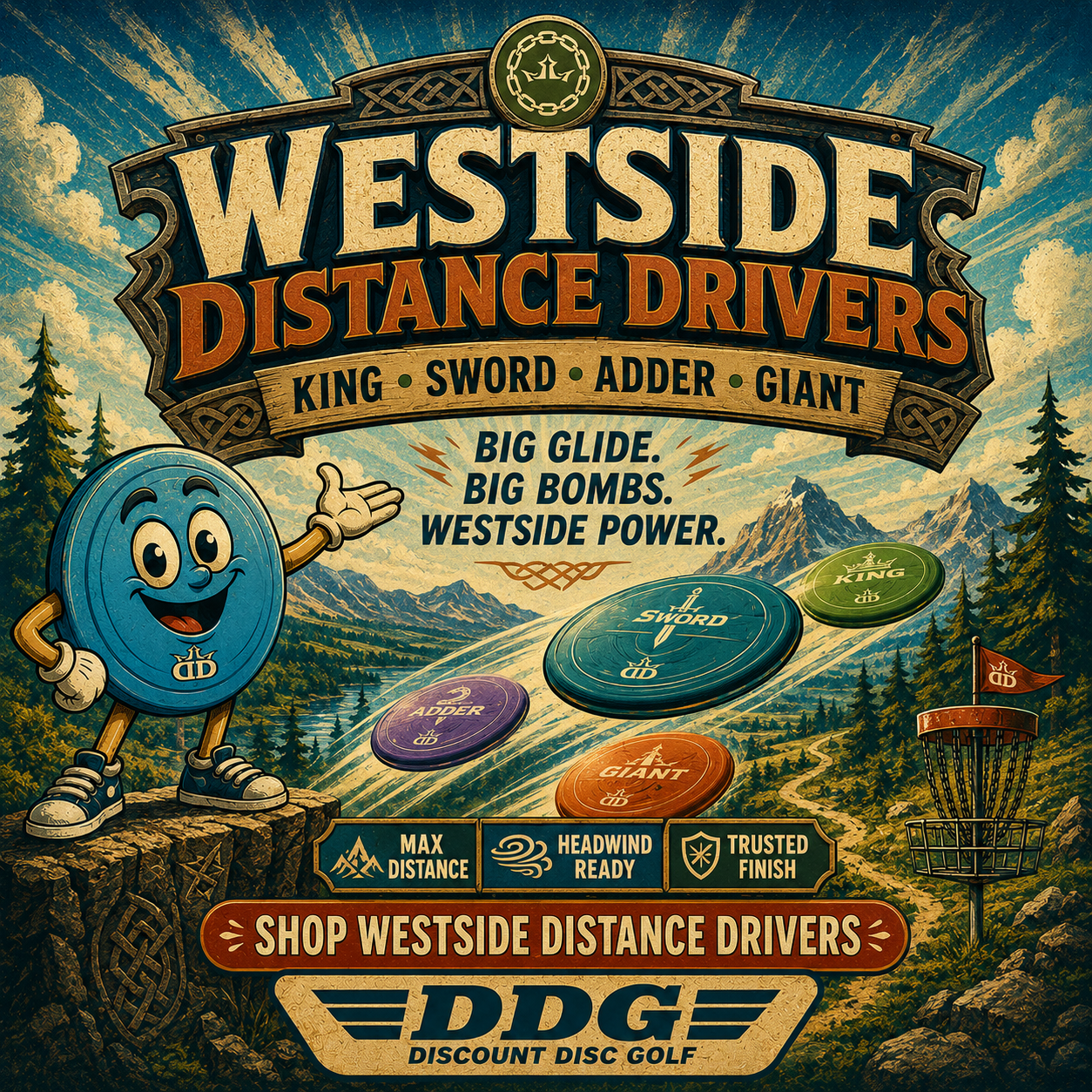 Shop Westside Distance Driver Discs