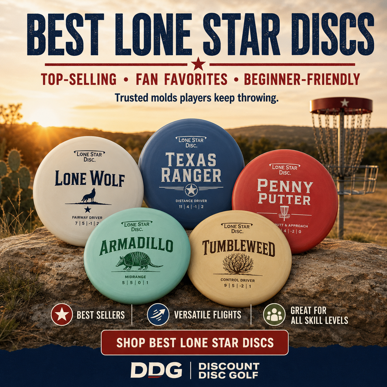 Shop Best Lone Star Discs Golf Disc