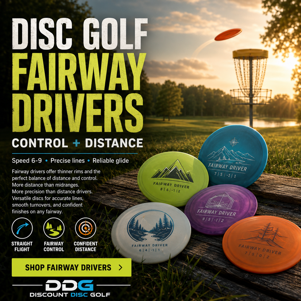 Shop Disc Golf Fairway Drivers Disc Golf