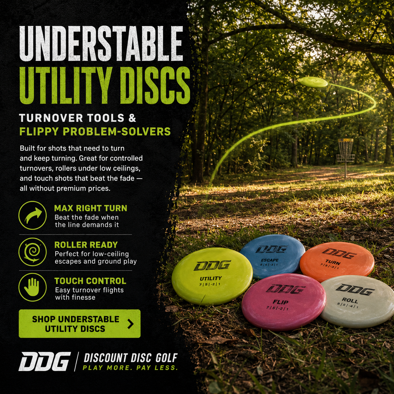 Shop Understable Utility Discs Golf