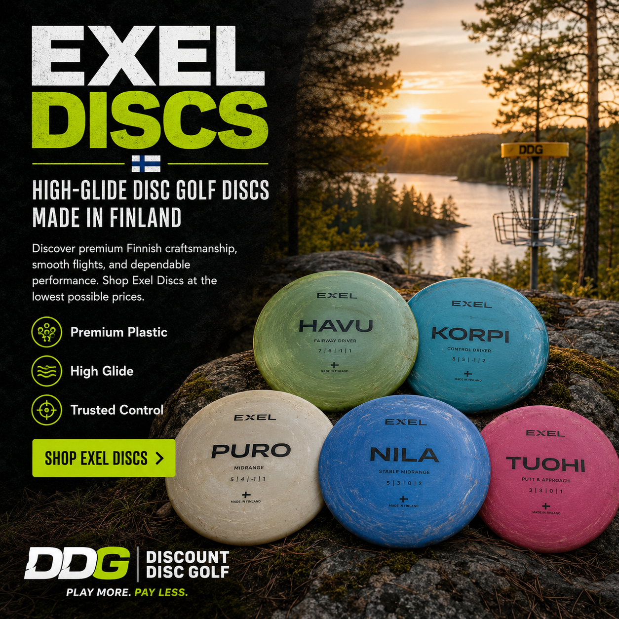 Shop DDG Exel Discs