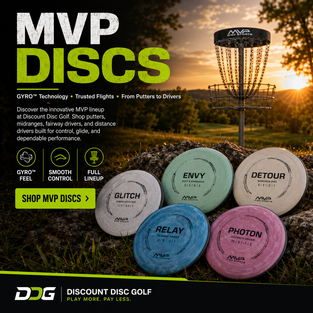 Shop DDG MVP Discs Golf Disc