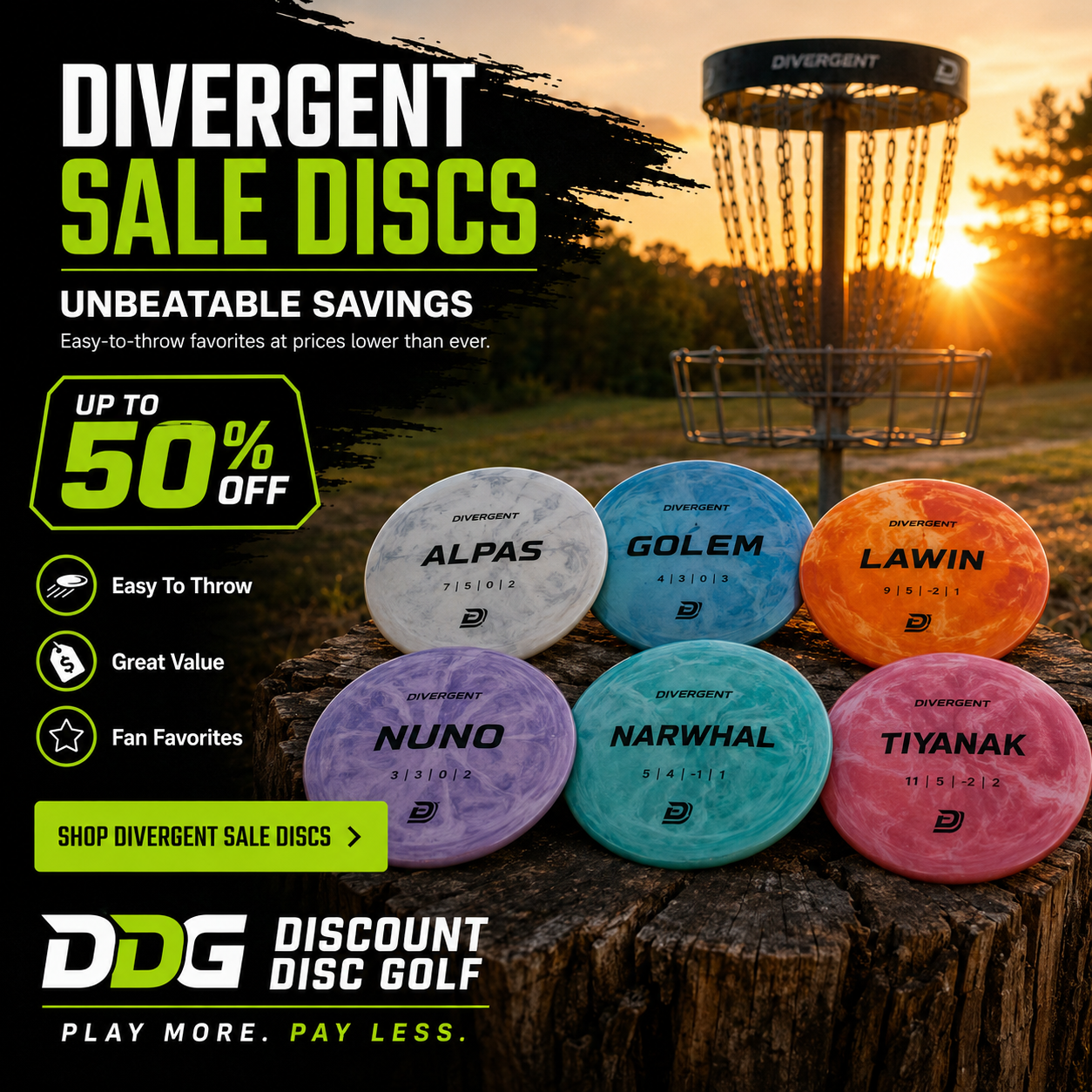 Shop Divergent Sale Discs