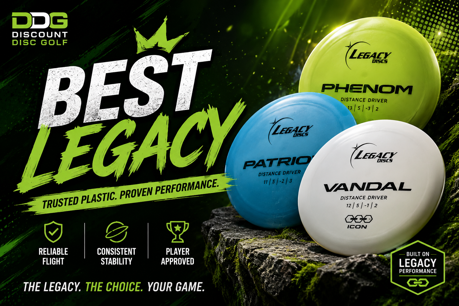 Shop DDG Best Legacy Disc Golf Discs