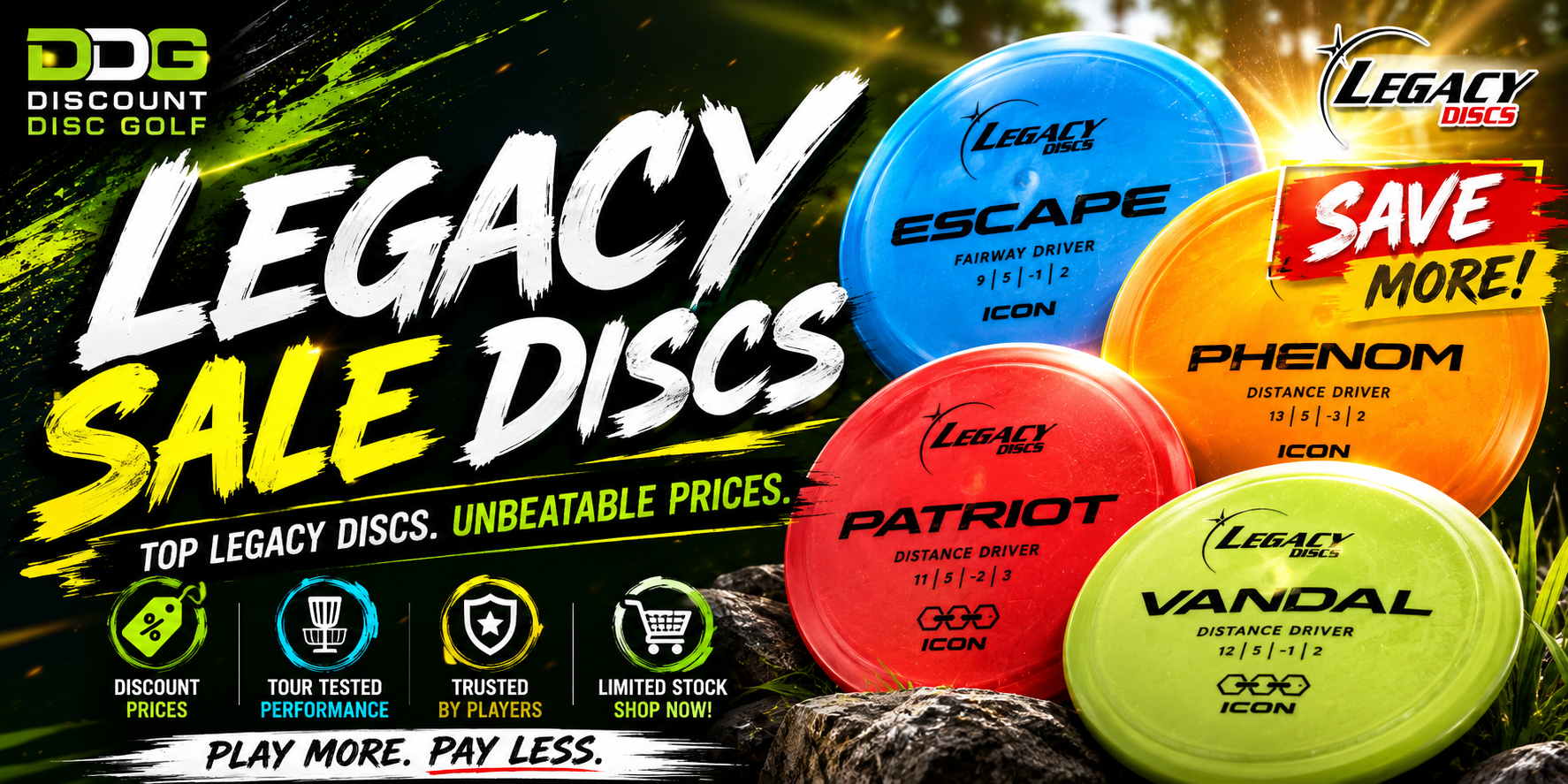Shop DDG Legacy Sale Discs
