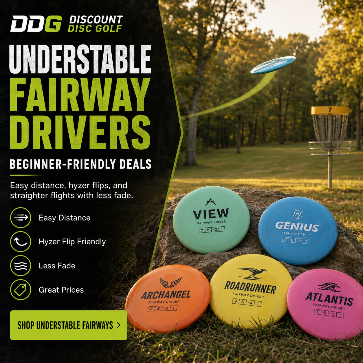 Shop Understable Fairway Drivers Discs
