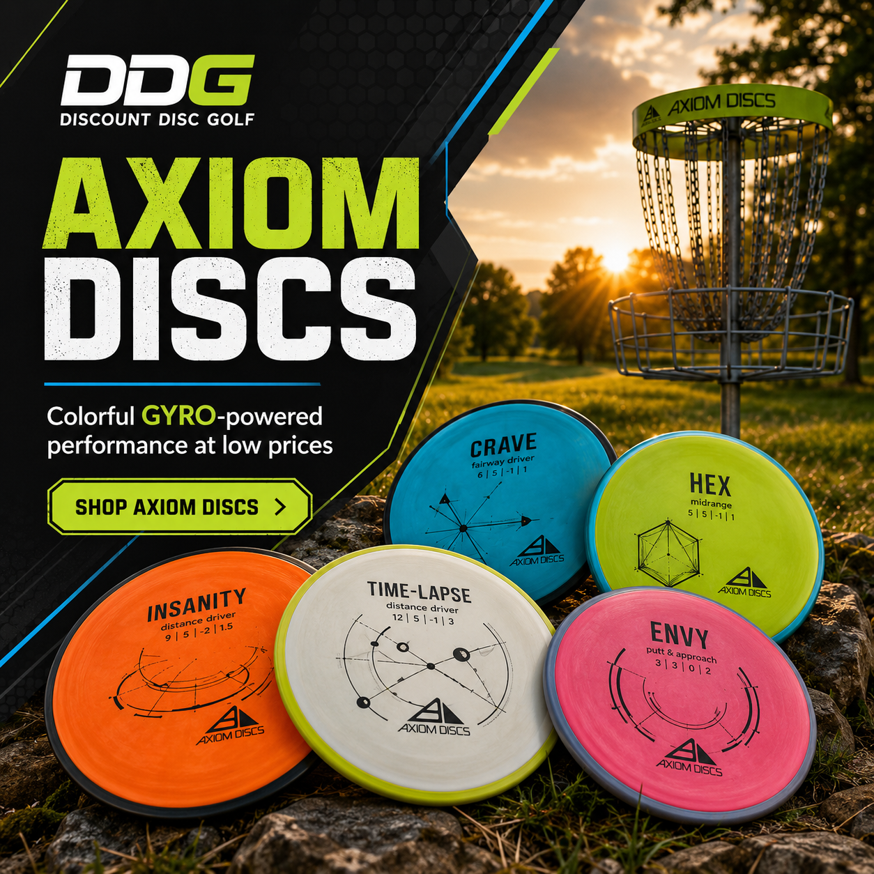 Shop DDG Axiom Discs