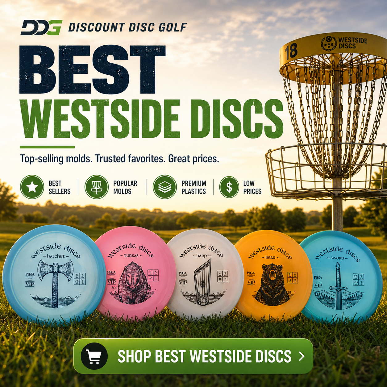 Shop DDG Best Westside Discs