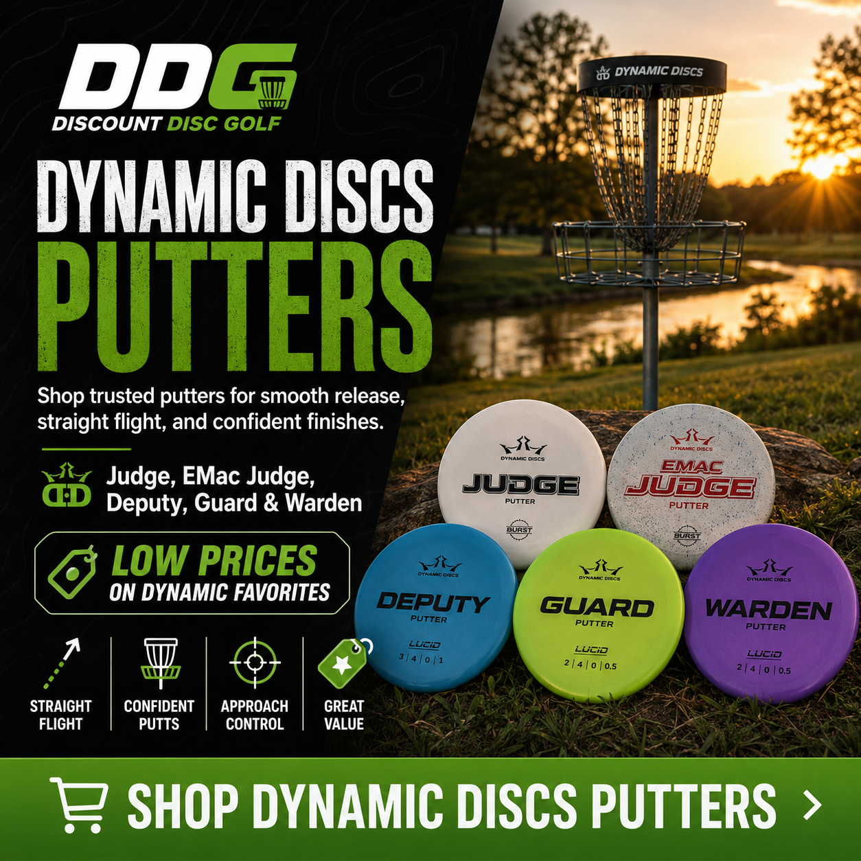Shop DDG Dynamic Discs Putters