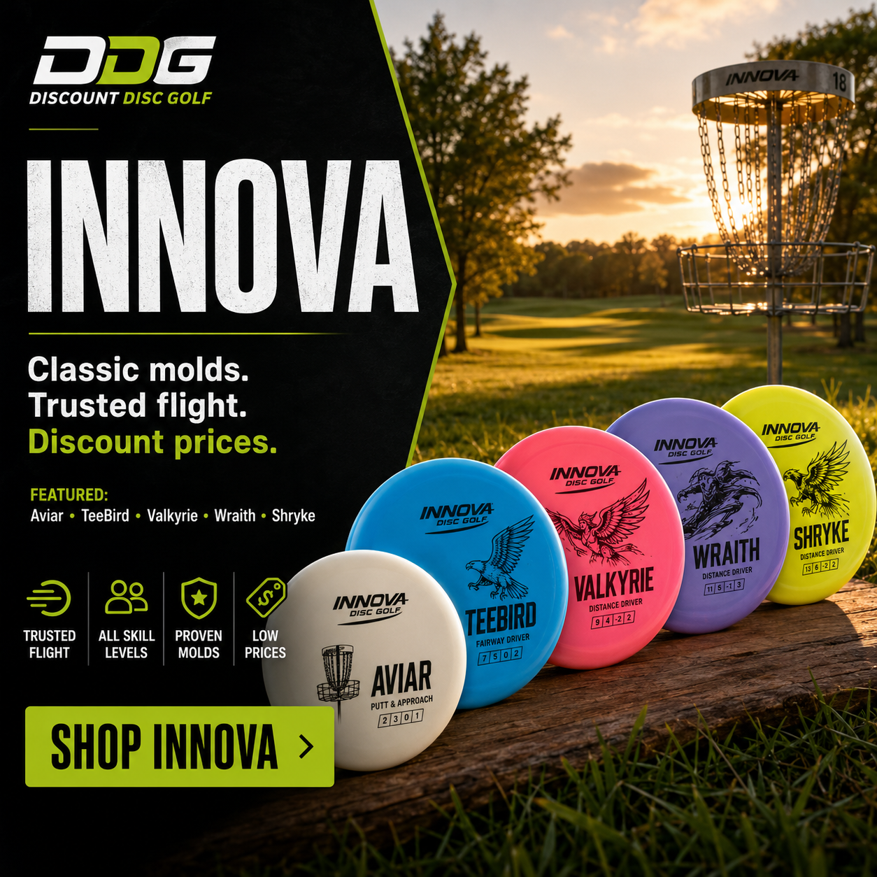 Shop DDG Innova Discs