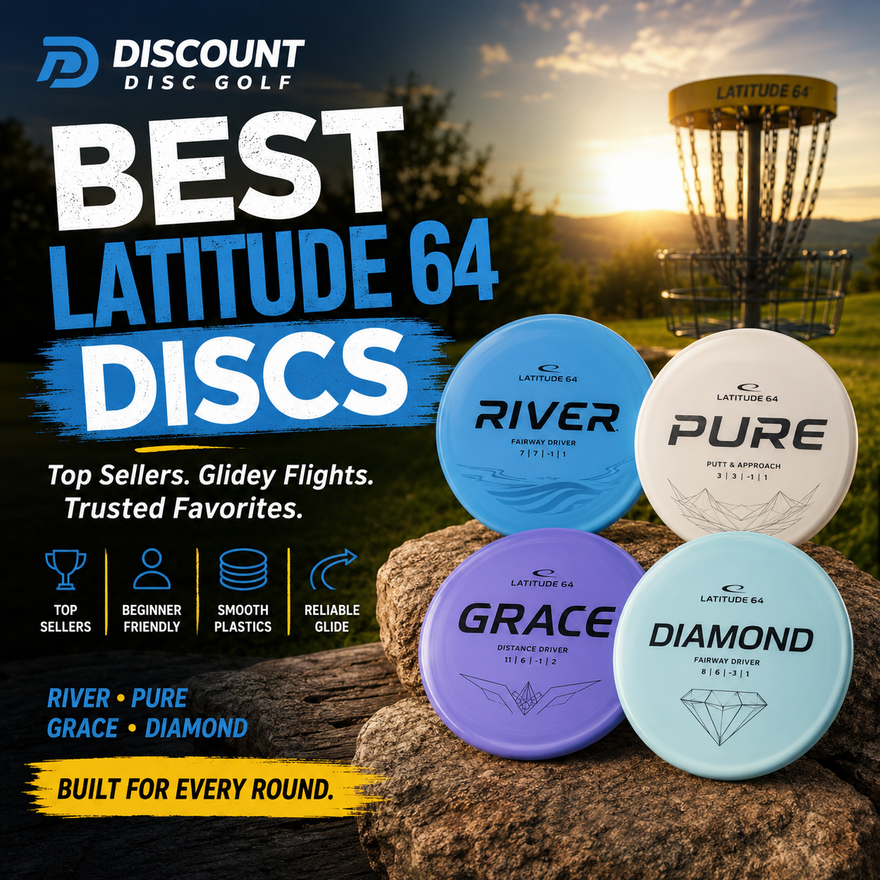 Shop DDG Best Latitude 64 Discs