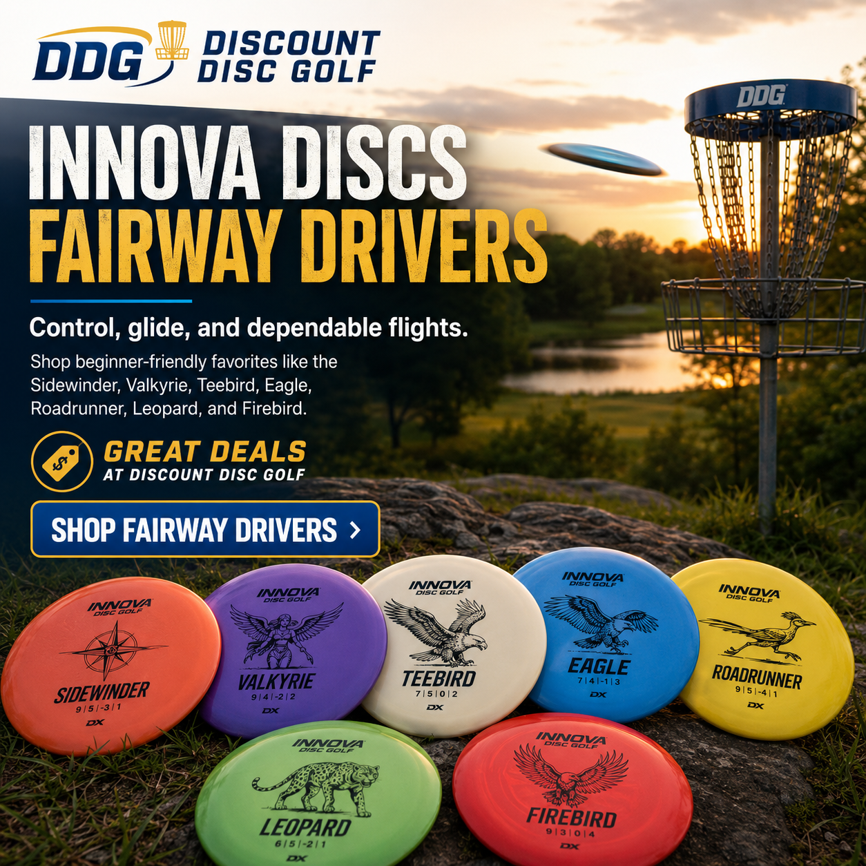 Shop DDG Innova Discs Fairway Drivers