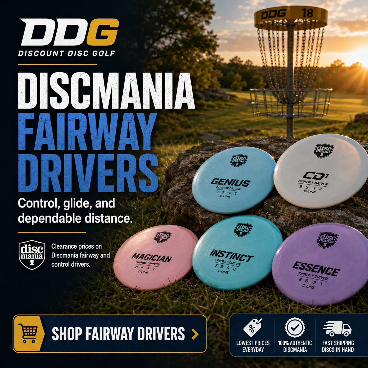 Shop DDG Discmania Fairway Drivers Discs