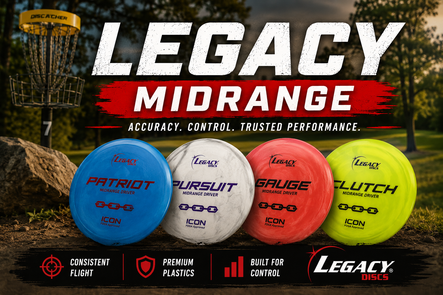 Shop DDG Legacy Midrange Discs