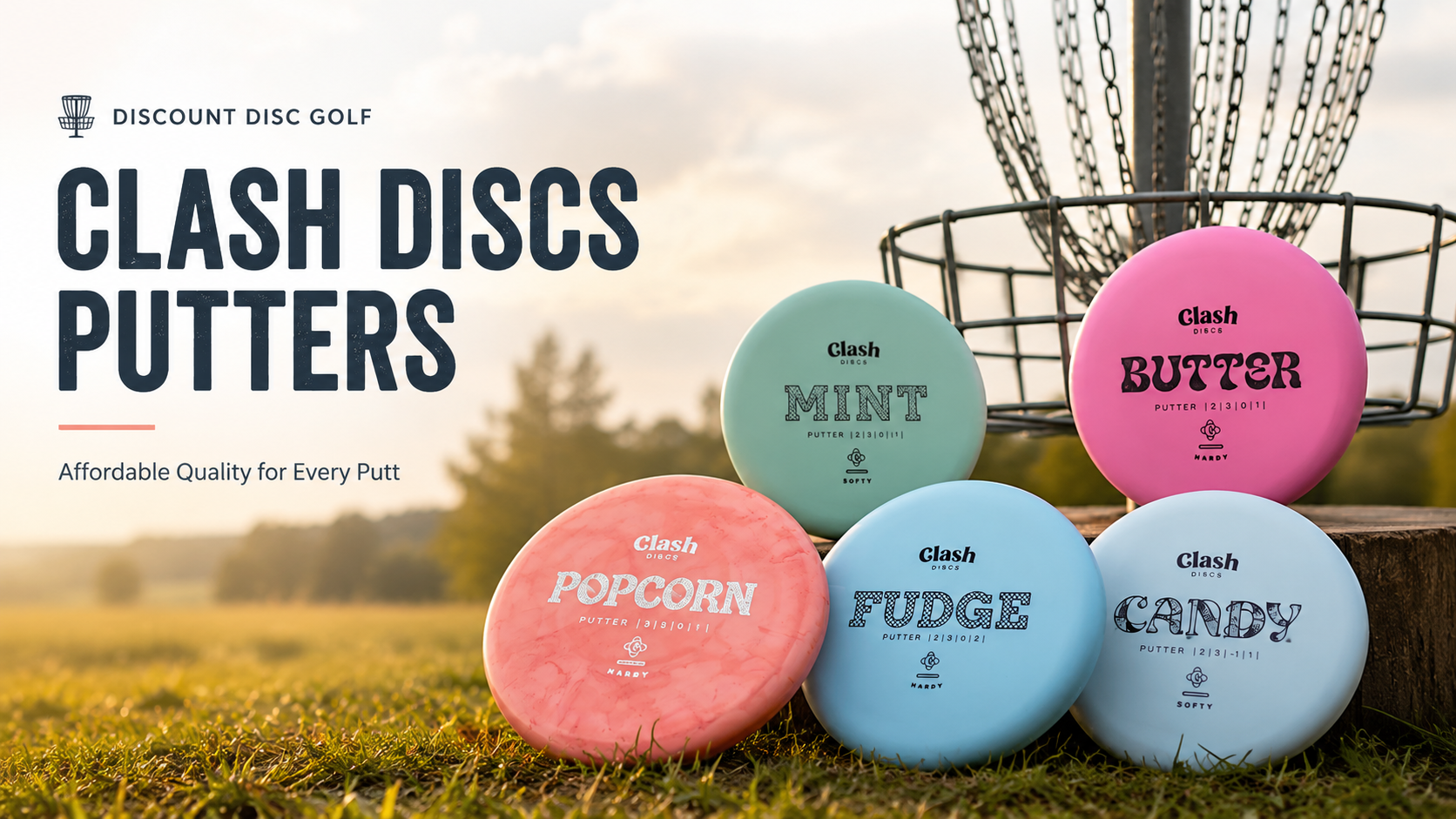 Shop DDG Clash Discs Putters