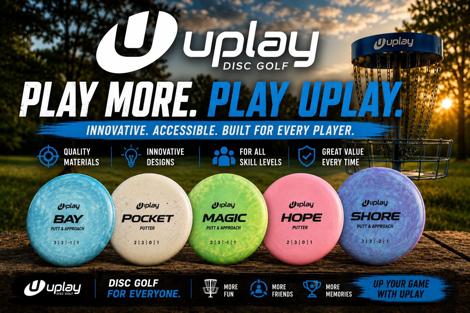 Shop DDG Uplay Disc Golf