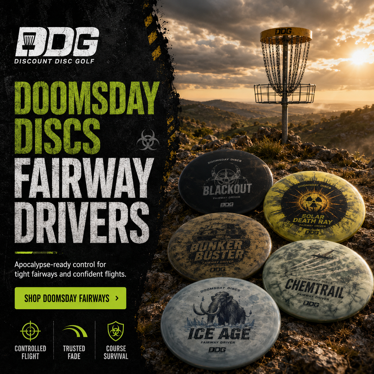 Shop DDG Doomsday Discs Fairway Drivers