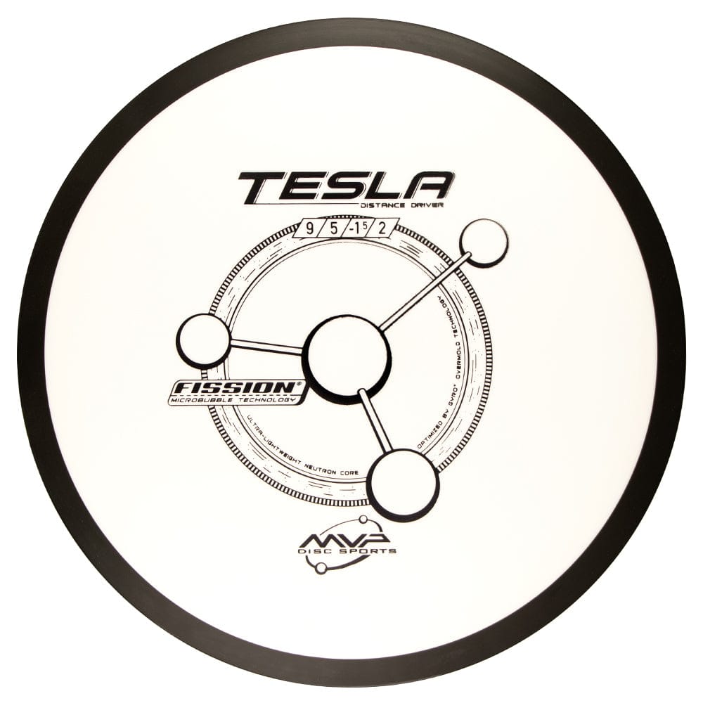 MVP Tesla Stable Distance Driver Disc Golf in Fission Plastic