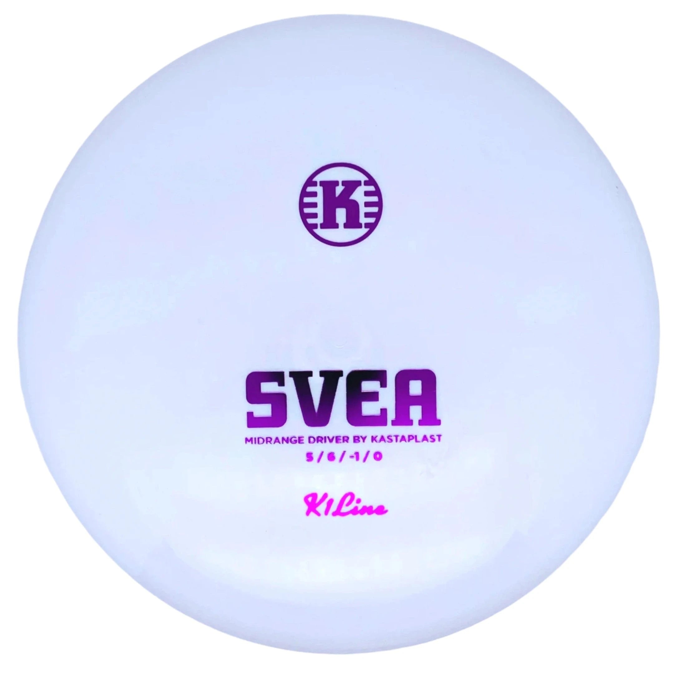Kastaplast Svea Understable Midrange Disc Golf in K1 Line Plastic