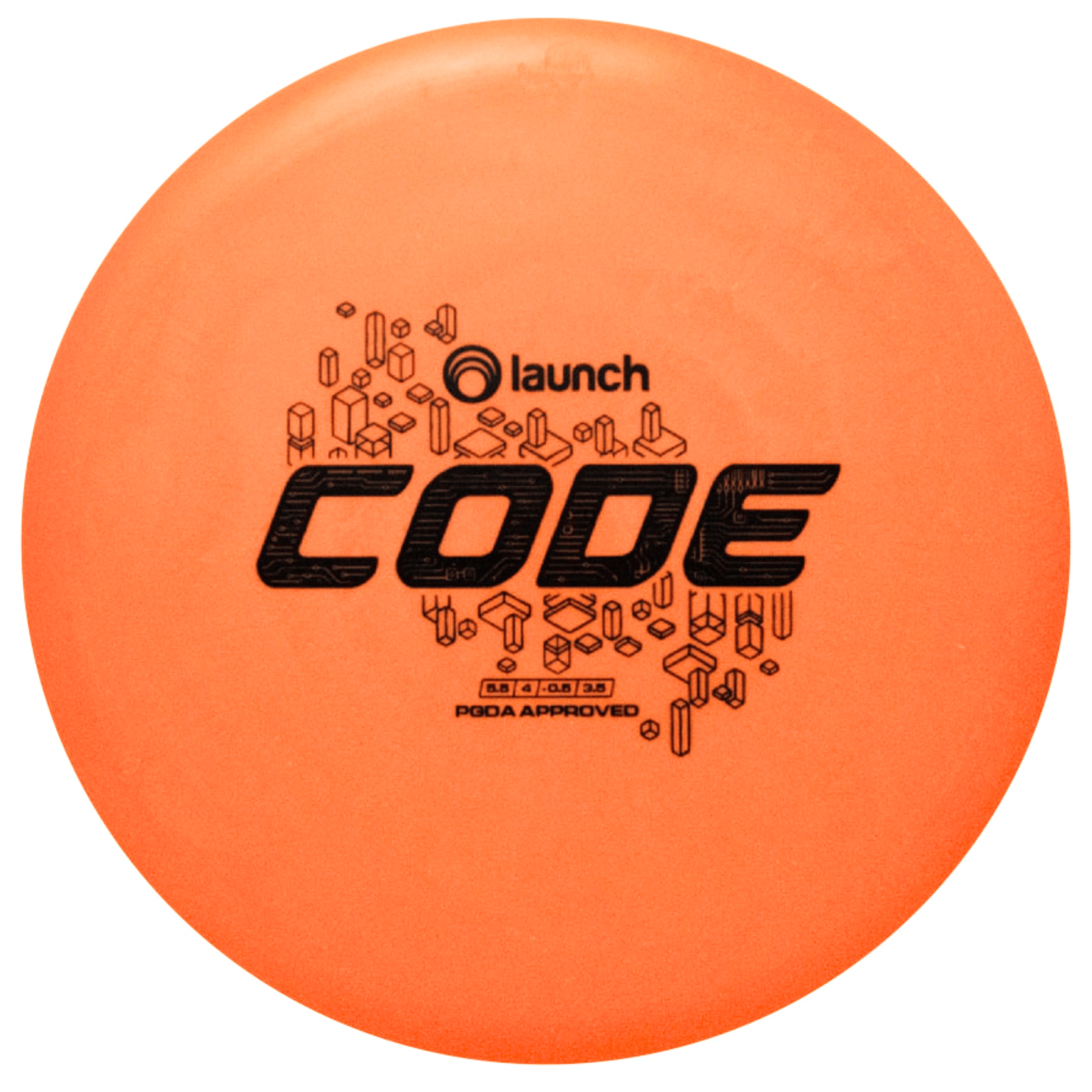 Launch Disc Golf Code Midrange Disc Golf in Omega Plastic