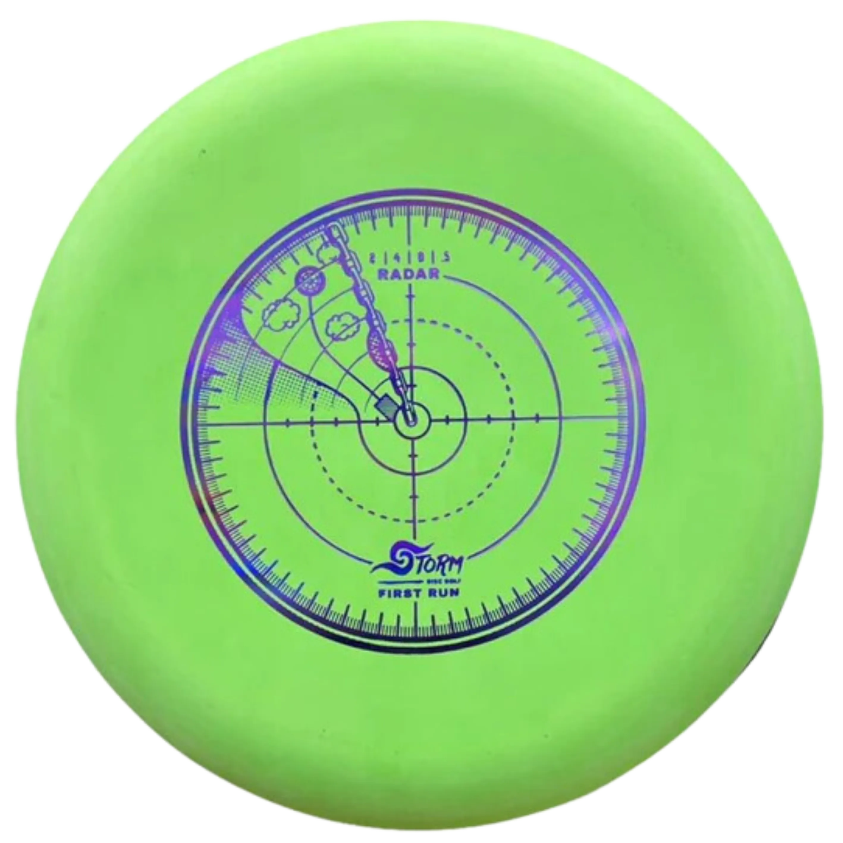 Storm Disc Golf Radar Stable Putter Disc Golf n Category 1 Medium Plastic