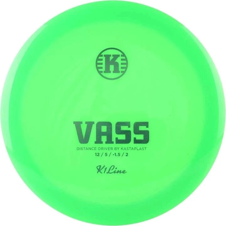 Kastaplast Vass Stable Distance Driver Disc Golf in K1 Line Plastic