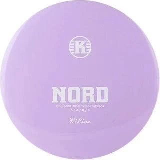 Kastaplast Nord Overstable Midrange Disc Golf in K1 Line Plastic Purple