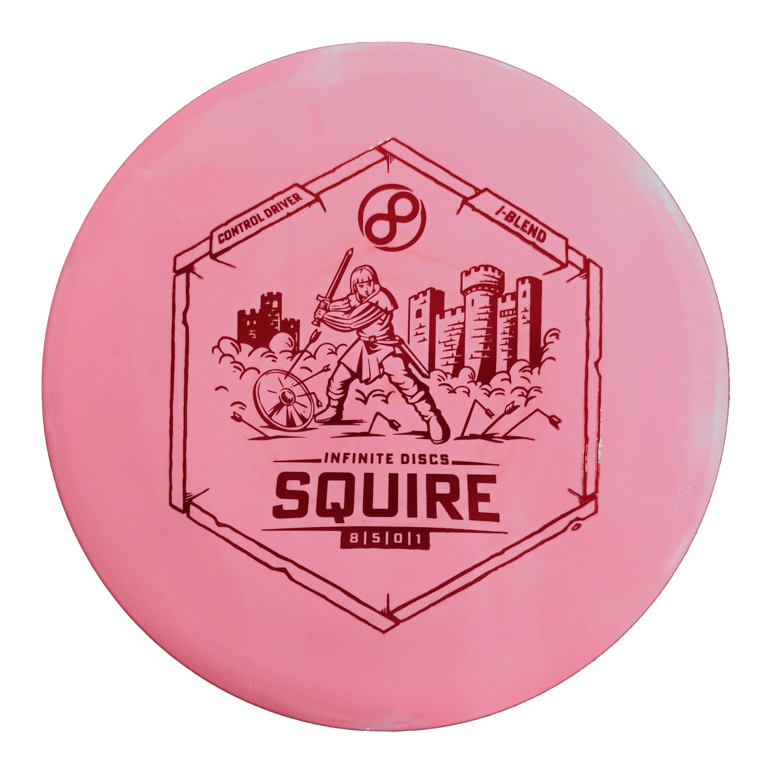 Infinite Discs Squire Disc Golf Putter Straight-Flying Putter
