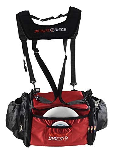 Infinite Discs Large Disc Golf Bag with Backpack Straps