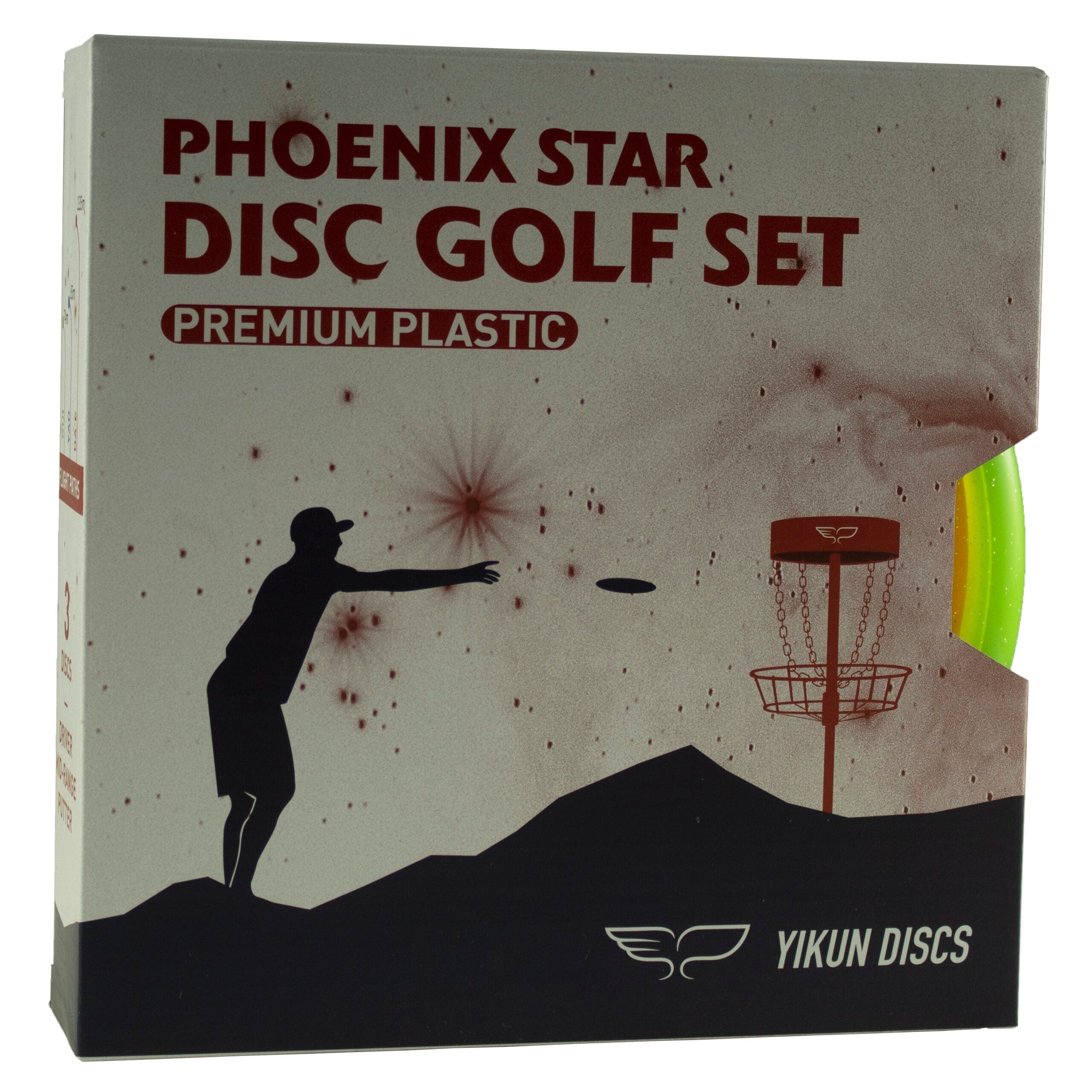 Phoenix Star Disc Golf Set Box