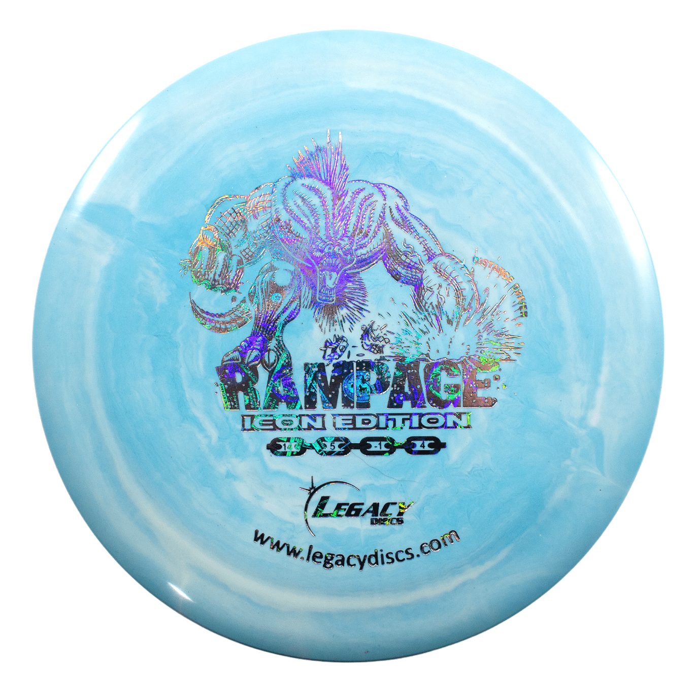 Legacy Discs Rampage Icon Edition Disc Golf Disc