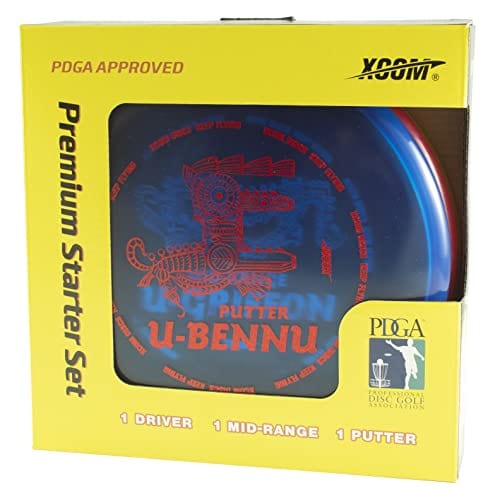 XCom U-Bennu disc golf starter set