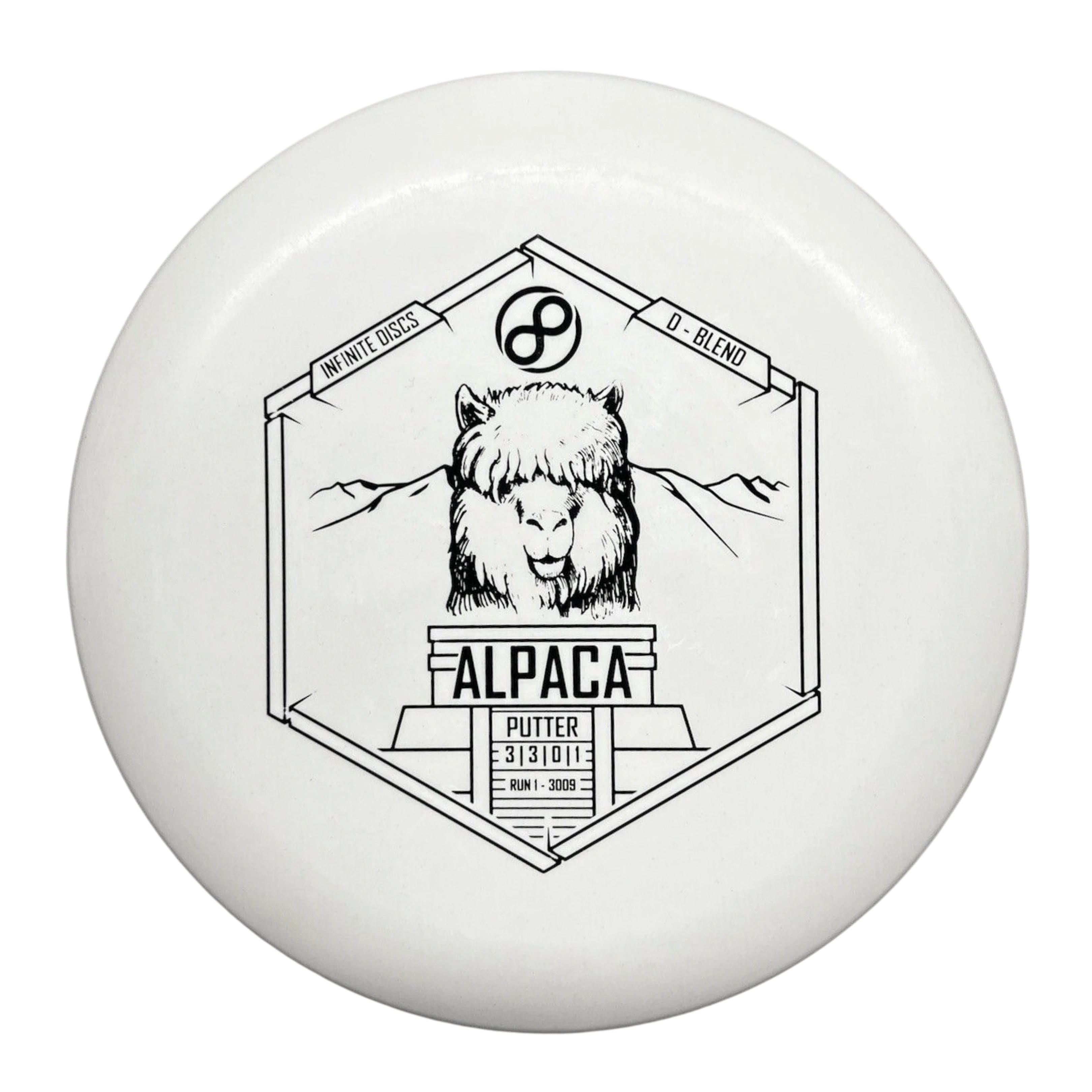 Infinite Discs Alpaca Run 1 disc golf putter